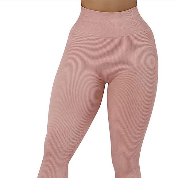 Amazon Denim - Women ribbed seamless leggings and high waisted